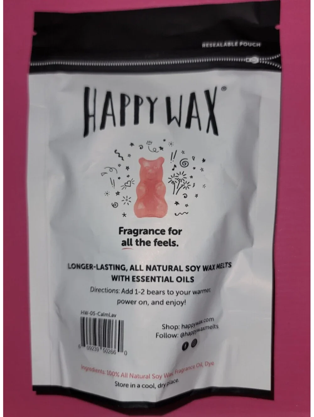 N/A happy wax
